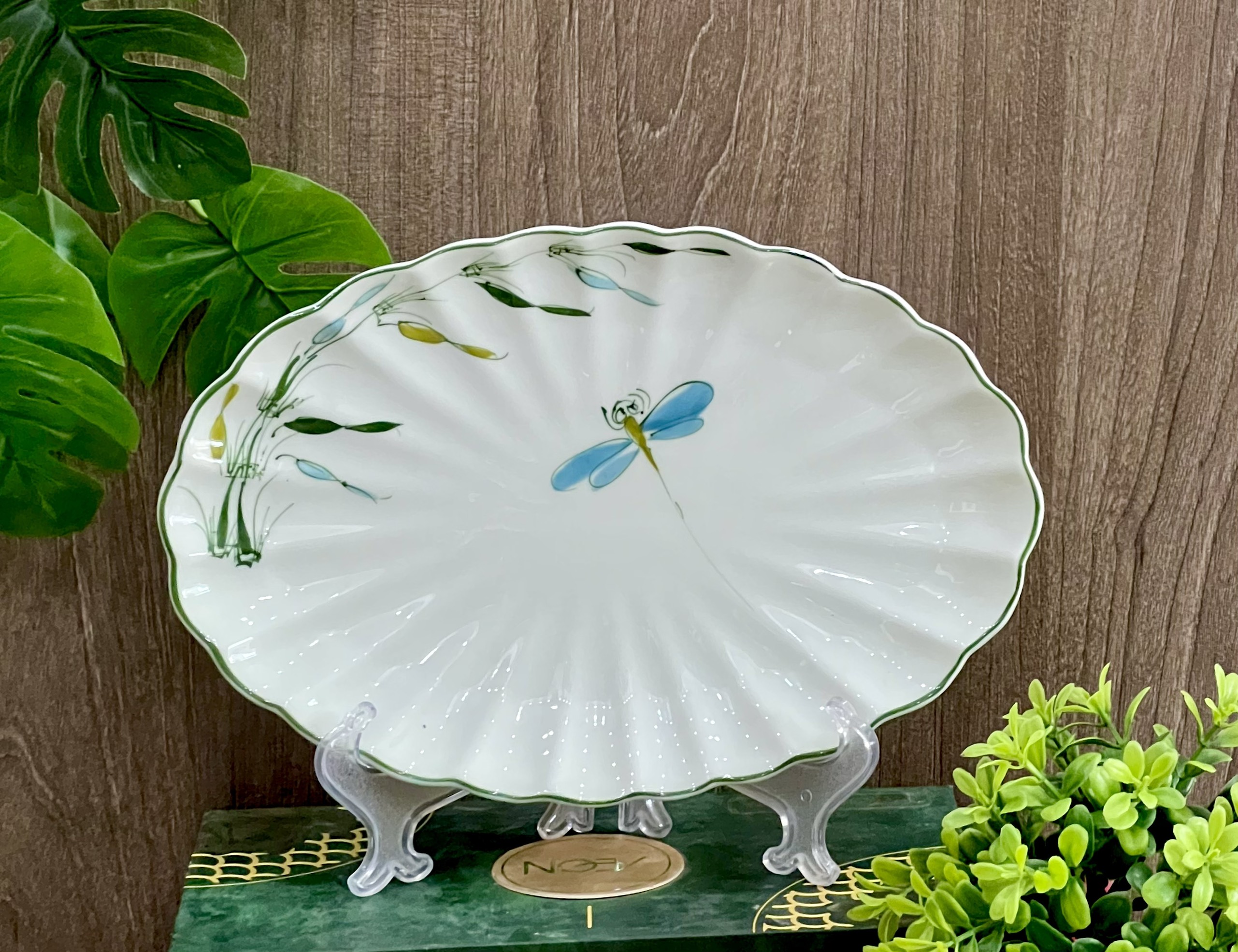 Bát, đĩa, tô, chén ăn cơm Bát Tràng Vẽ Tay Trúc Chuồn - Bộ chén dĩa, Bộ đồ ăn, bộ bát đĩa Hàng loại !