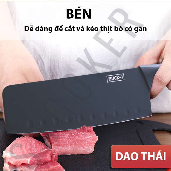 Bộ dao làm bếp 5 món BUCK-I