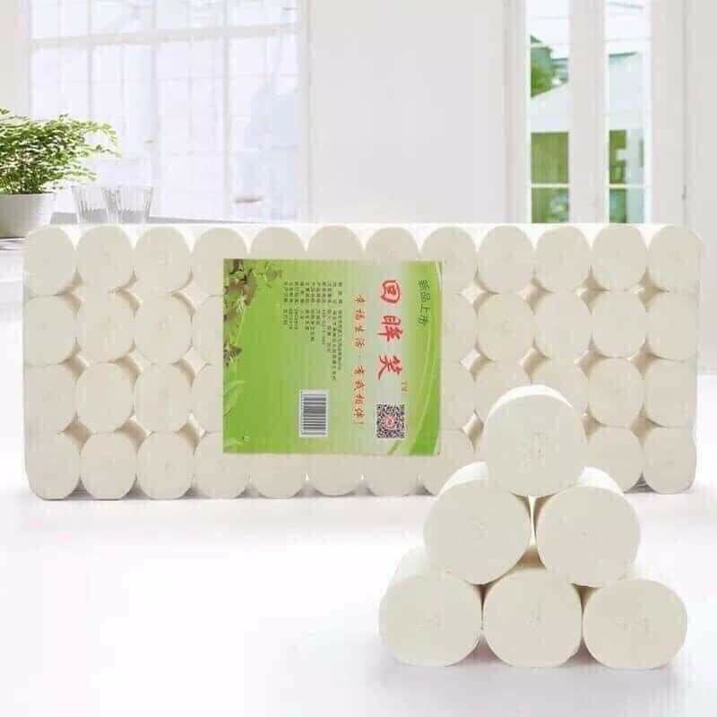 GIẤY VỆ SINH GẤU TRÚC TRẮNG