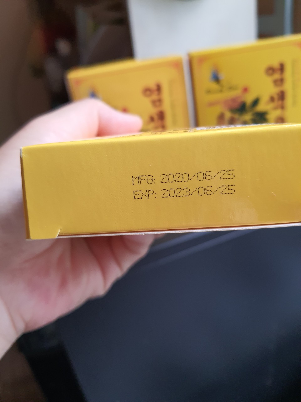 [HCM]3 HỘP  Dầu gội đen tóc nhân sâm Beauty Star Hàn Quốc (hộp 2 gói x30ml)
