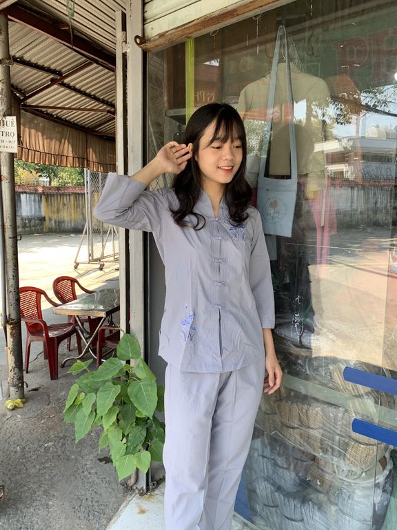 đồ lam đi chùa mẫu bà lai tim kate