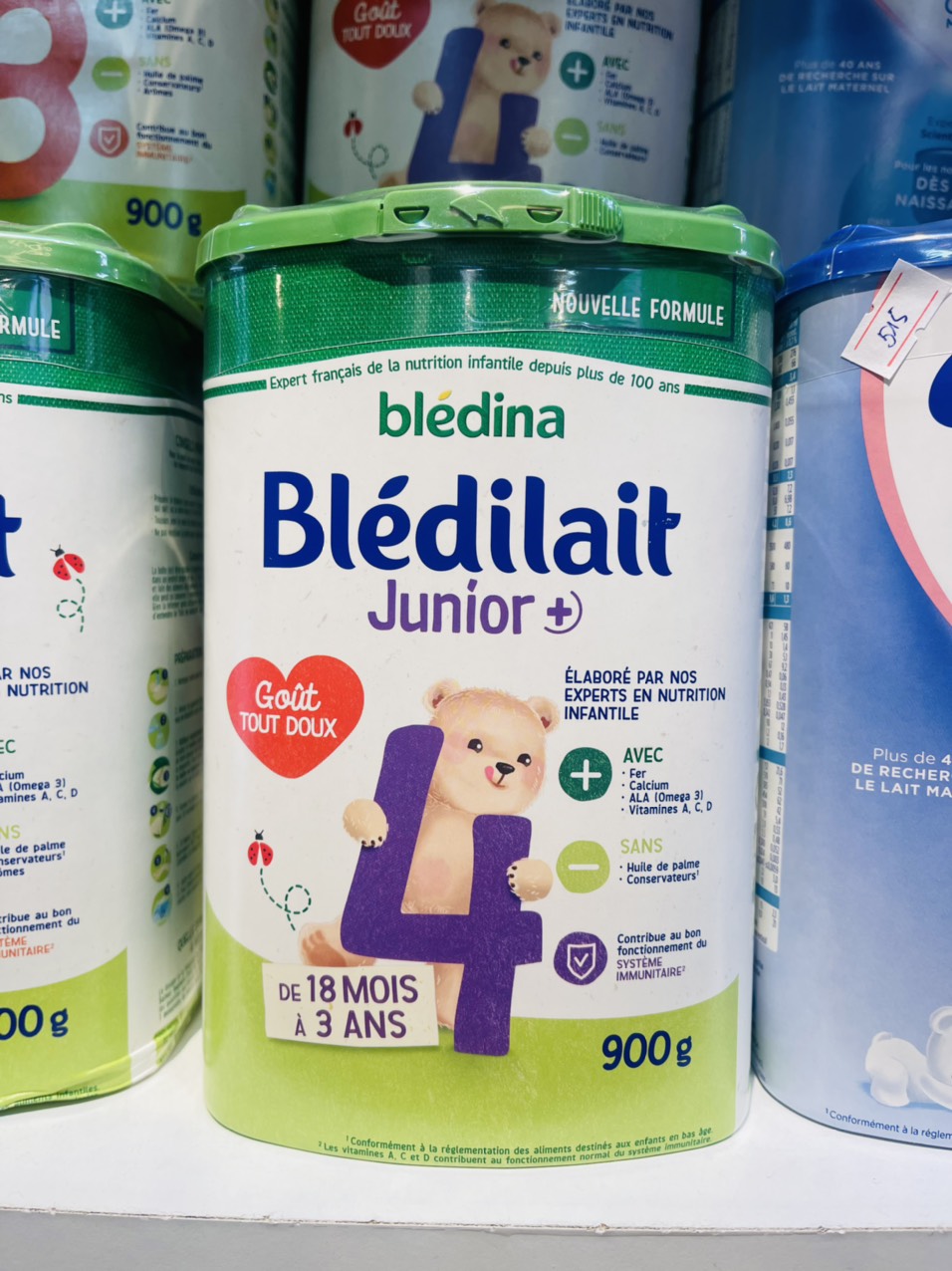 [ Mẫu mới ]Sữa bột BLEDILAIT PHÁP số 4 900g date 2025