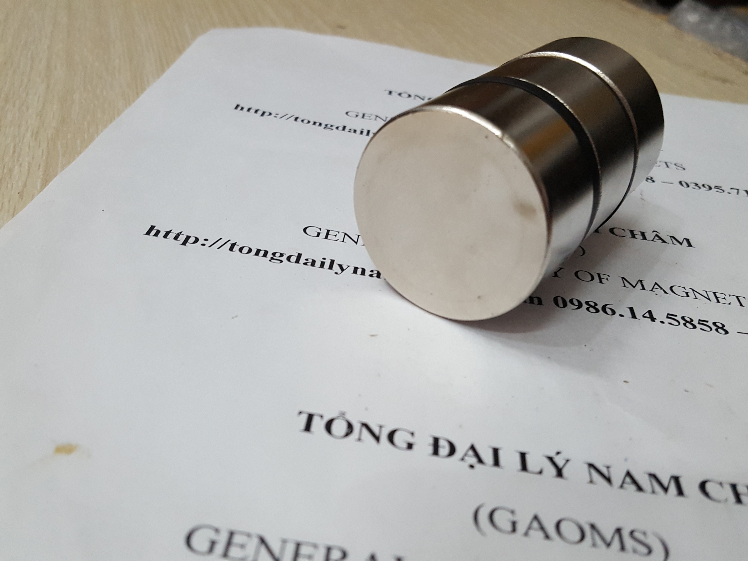 Nam châm siêu mạnh 40x20mm
