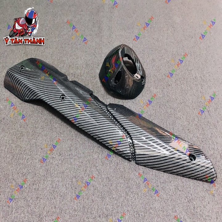 Ốp Pô Đít Pô Exciter 155 Cacbon