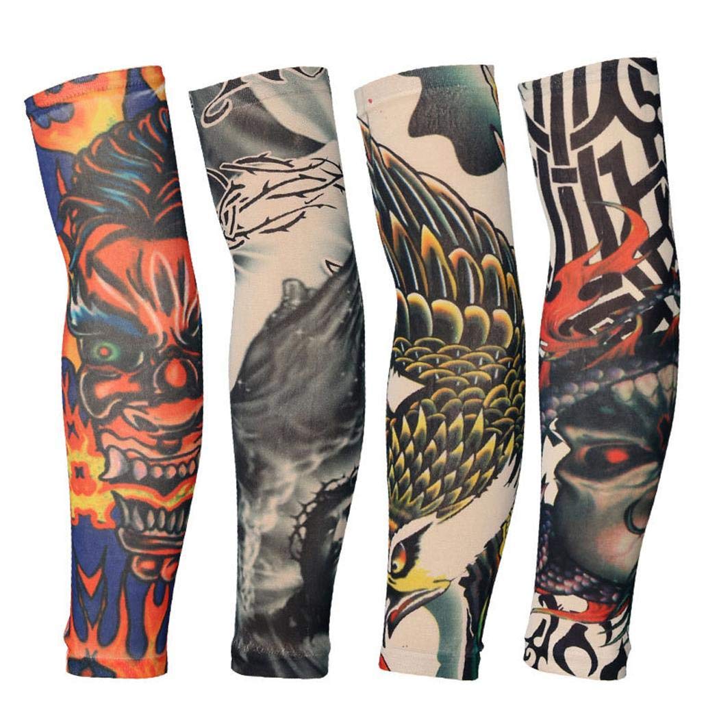 Bộ 2 Găng tay hình xăm tattoo