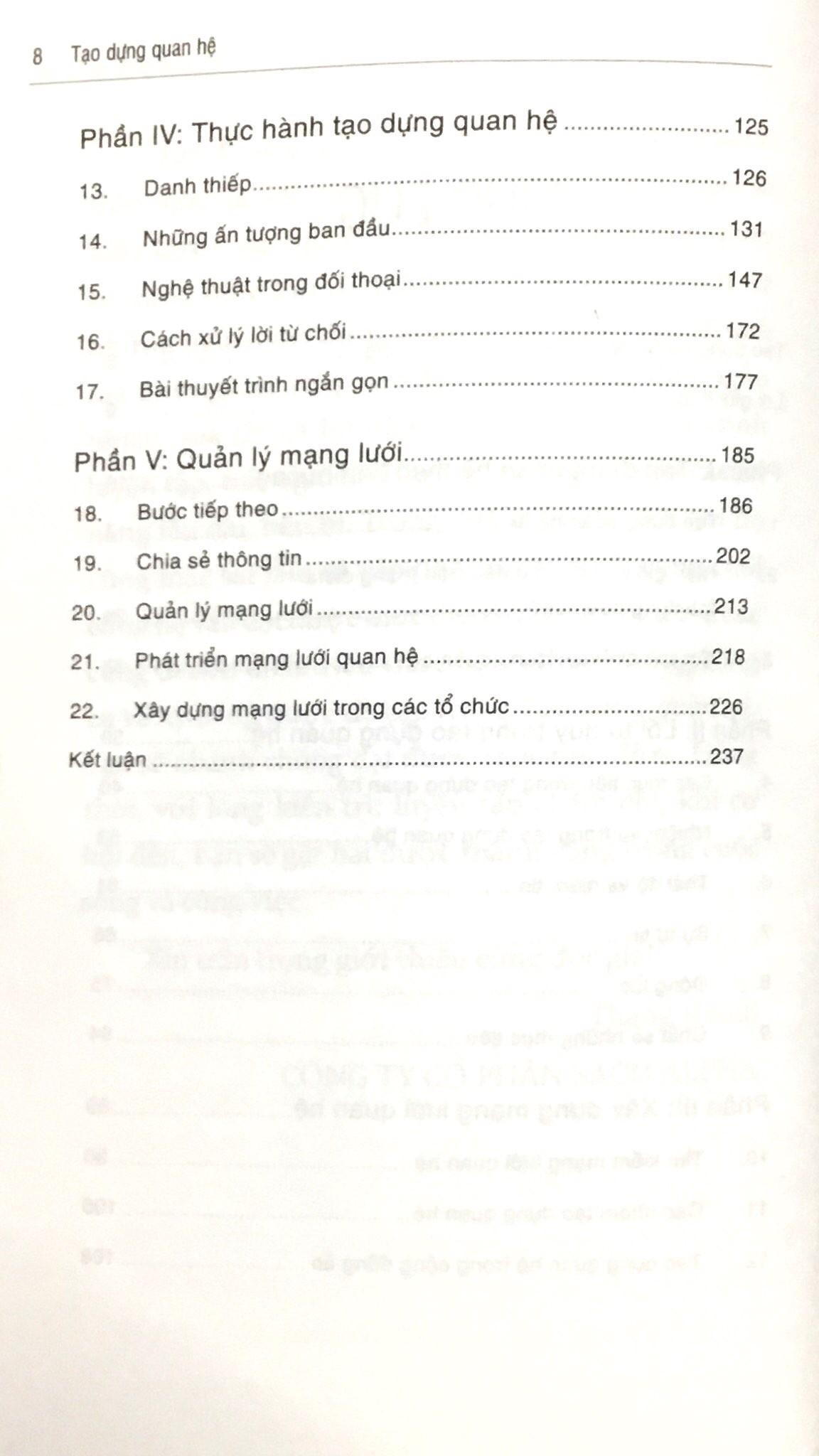 Sách - Thật đơn giản - Tạo dựng quan hệ