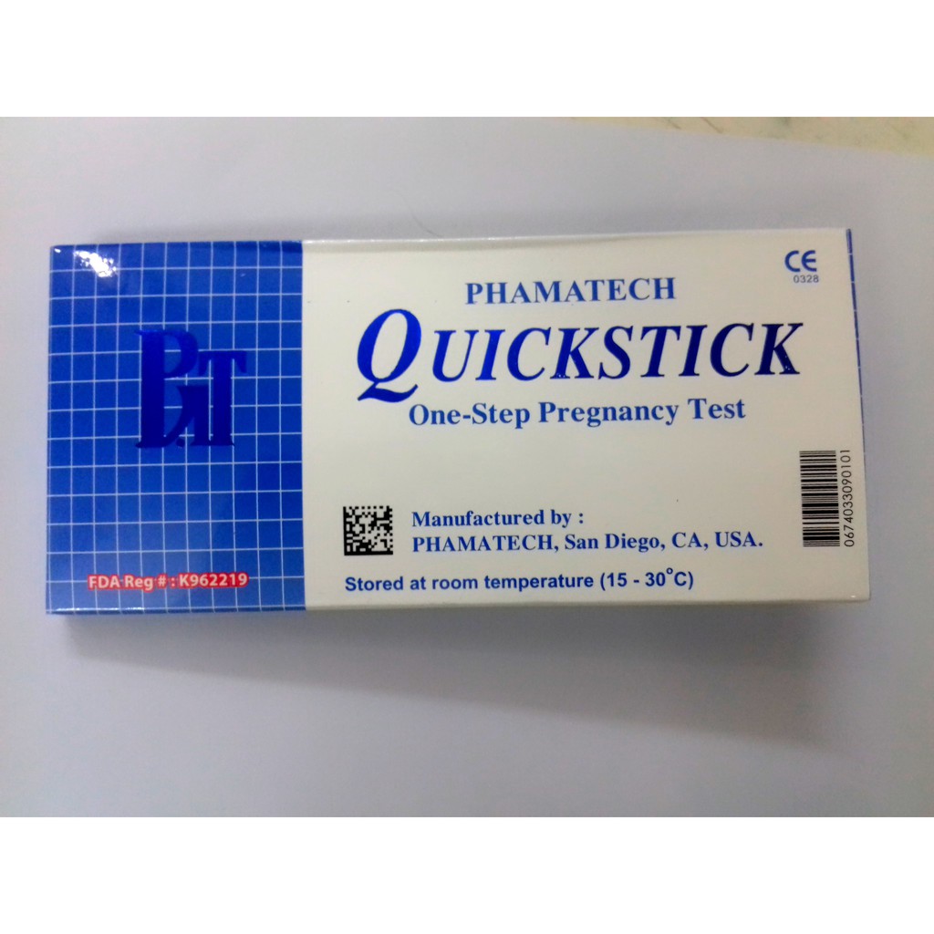 Que thử Thai QuickStick - Made In USA - Độ Tin Cậy Lên Đến 99% [Che Tên Kín Đáo Khi Giao Hàng]