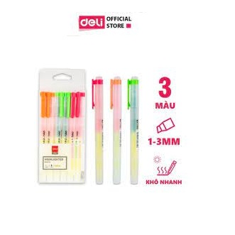 Bút nhớ dòng deli eu35304 - túi 6 cây