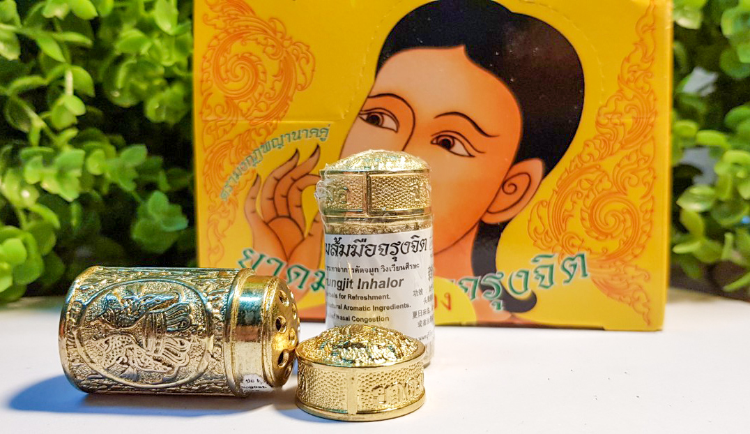 [HCM]Dầu Hít Xoang Bạc - Vàng Jarungjit Inhalor