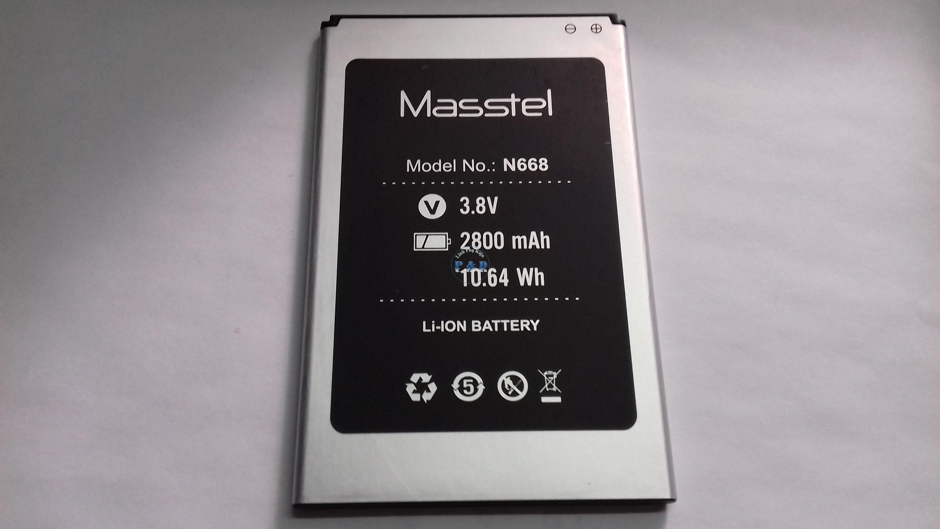 Pin Masstel N668