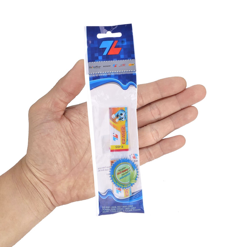 Vỉ 2 Gôm Thiên Long E-05