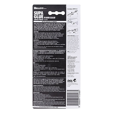 Keo Dán Đa Năng Selleys Supa Glue Shock Proof (3ml)