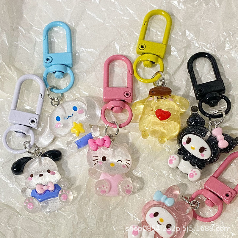 Móc khóa hình chó con siêu dễ thương BAGU MKCHOCON08