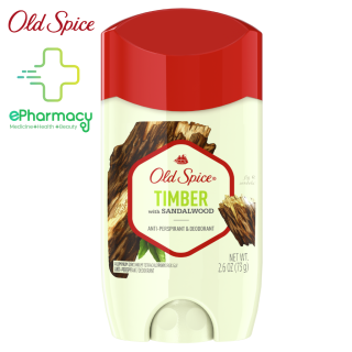 Lăn Khử Mùi Old Spice Timber with Sandalwood Anti-Perspirant & Deodorant sảng khoái & tự tin 73g thumbnail