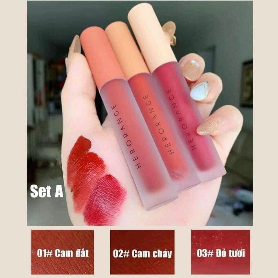 SET SON 3 CÂY LÊN MÀU CHUẨN LÌ