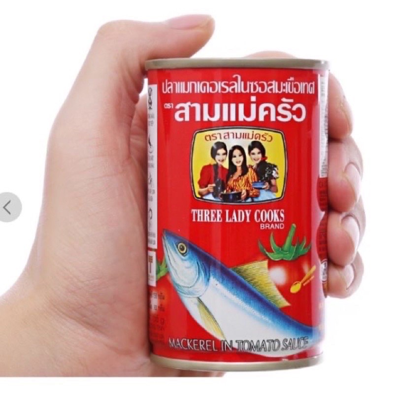[HCM]Cá Sốt Cà 3 Cô Gái Thái Lan 155g _ Combo 5 hộp