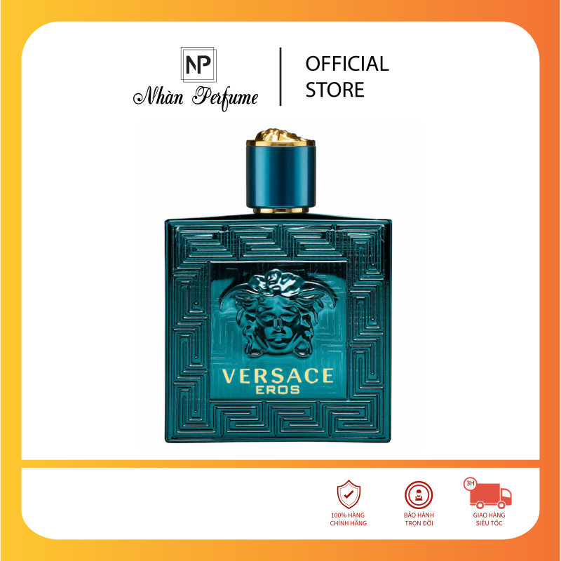 [HCM]Nước hoa nam Versace Eros EDT 50ML chính hãng chuẩn Pháp có sẵn tại cửa hàng