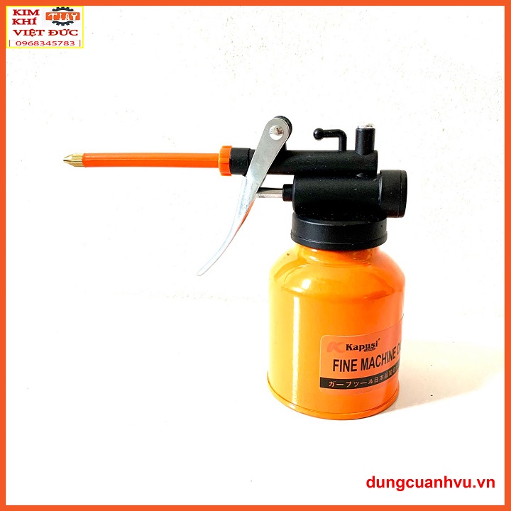 Bình châm nhớt kapusi ống dẻo 200ml xịt nhớt