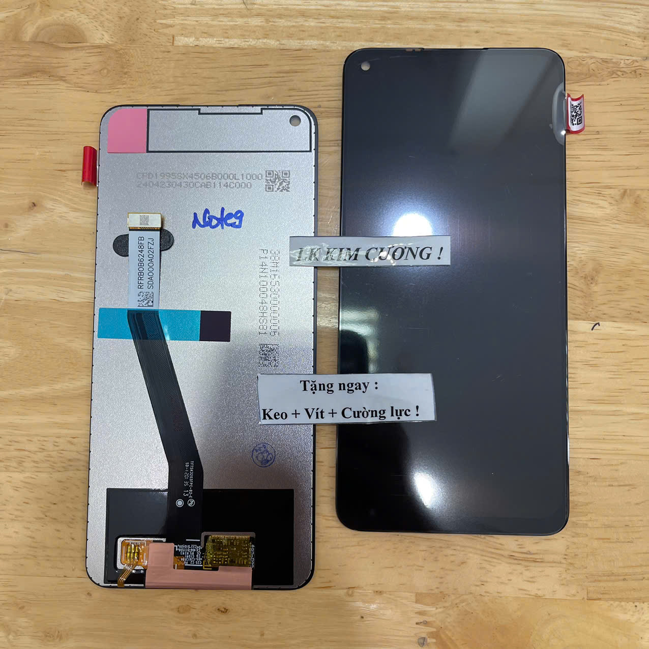 Màn hình tương thích redmi note 9 4g / M2003J15SS ( Lỗ cam góc trái)