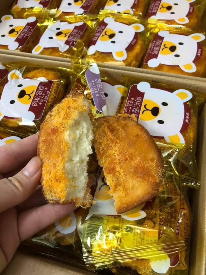 Bánh Ruốc Gấu Đài Loan 500g (10 cái) - TKVT1