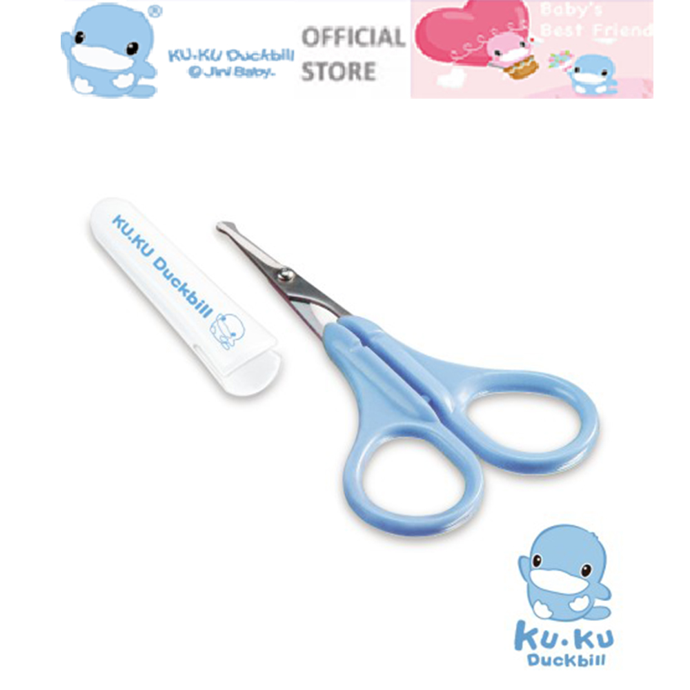 KU.KU Duckbill Kéo cắt móng tay cho bé không phạm da hợp kim cao cấp ku3017a
