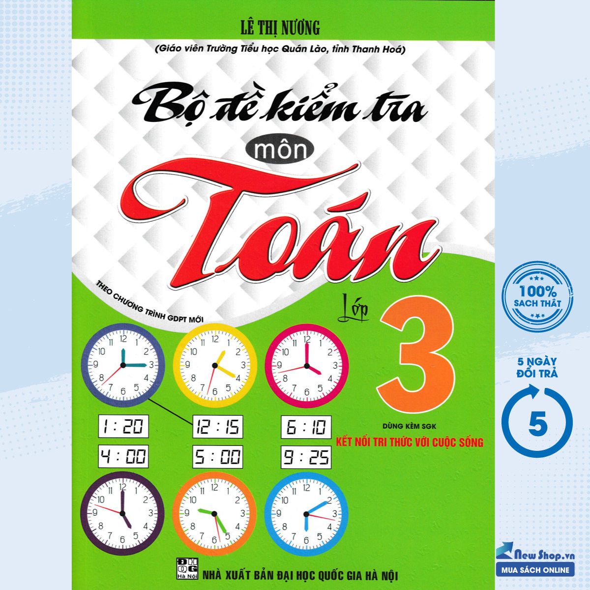 Sách tham khảo - bộ đề kiểm tra môn toán lớp 3 - - newshop