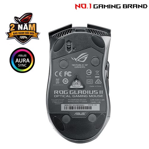 Chuột ASUS ROG Gladius II RGB Gaming Mouse