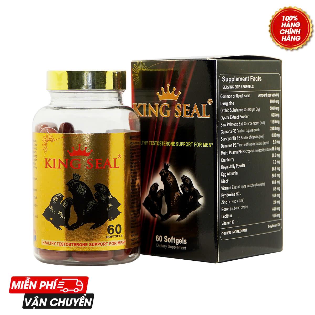 King Seal - Tăng cường sinh lý nam