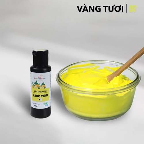 Màu thực phẩm dạng nước vàng tươi Unicorn Color - 60gr