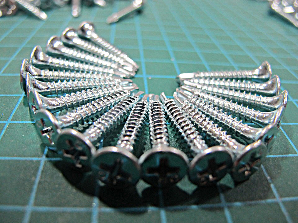 100 Con Vít Đuôi Cá Đầu Bằng 2F5 ( 25MM )