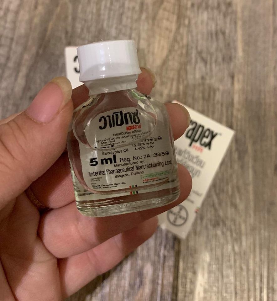01 Dầu Nóng Thông Mũi VAPEX Thái Lan 5ml