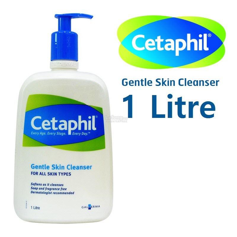 - sữa rửa mặt cetaphil 1 lít dịu nhẹ không xà phòng gentle skin cleanser