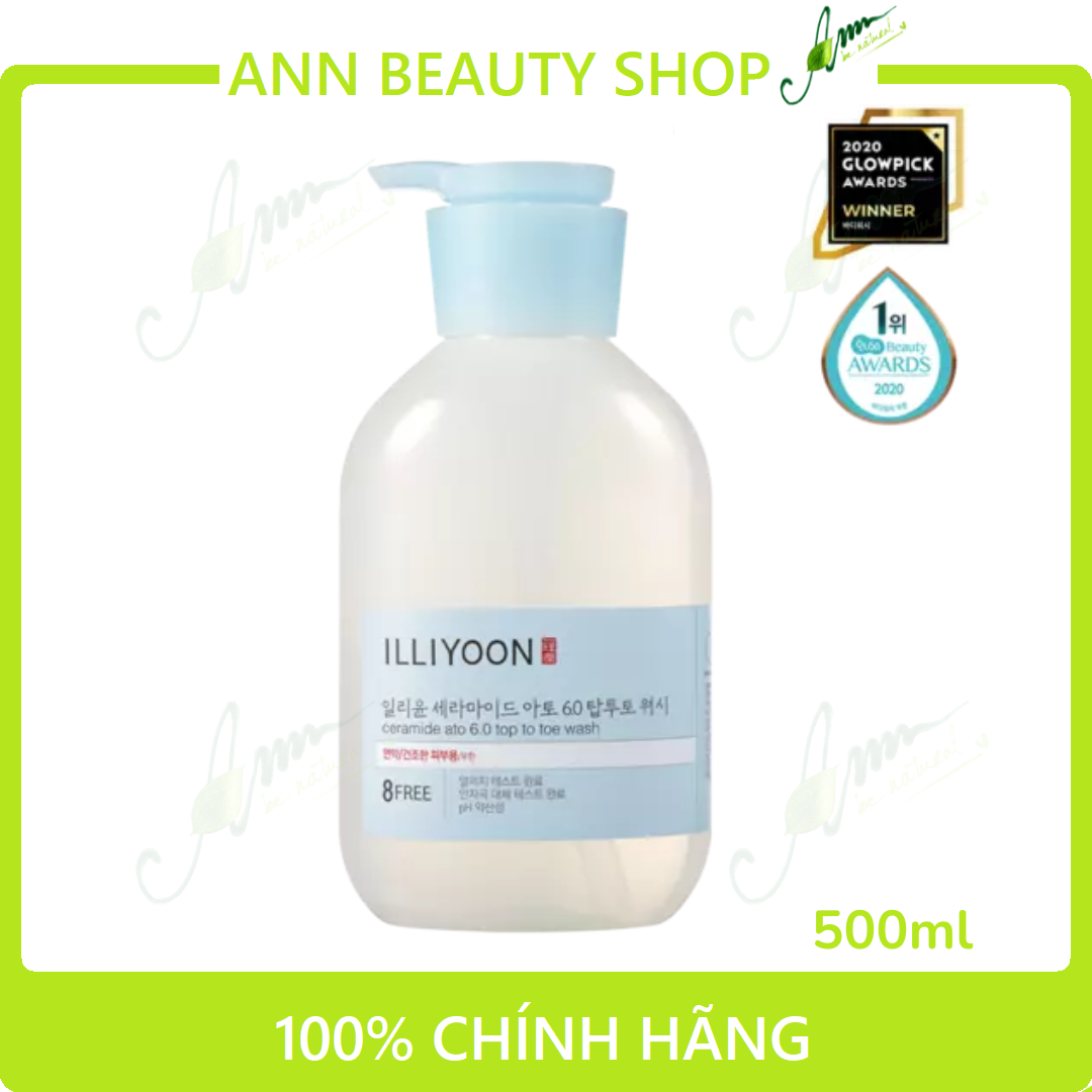 Sữa tắm illiyoon 500ml