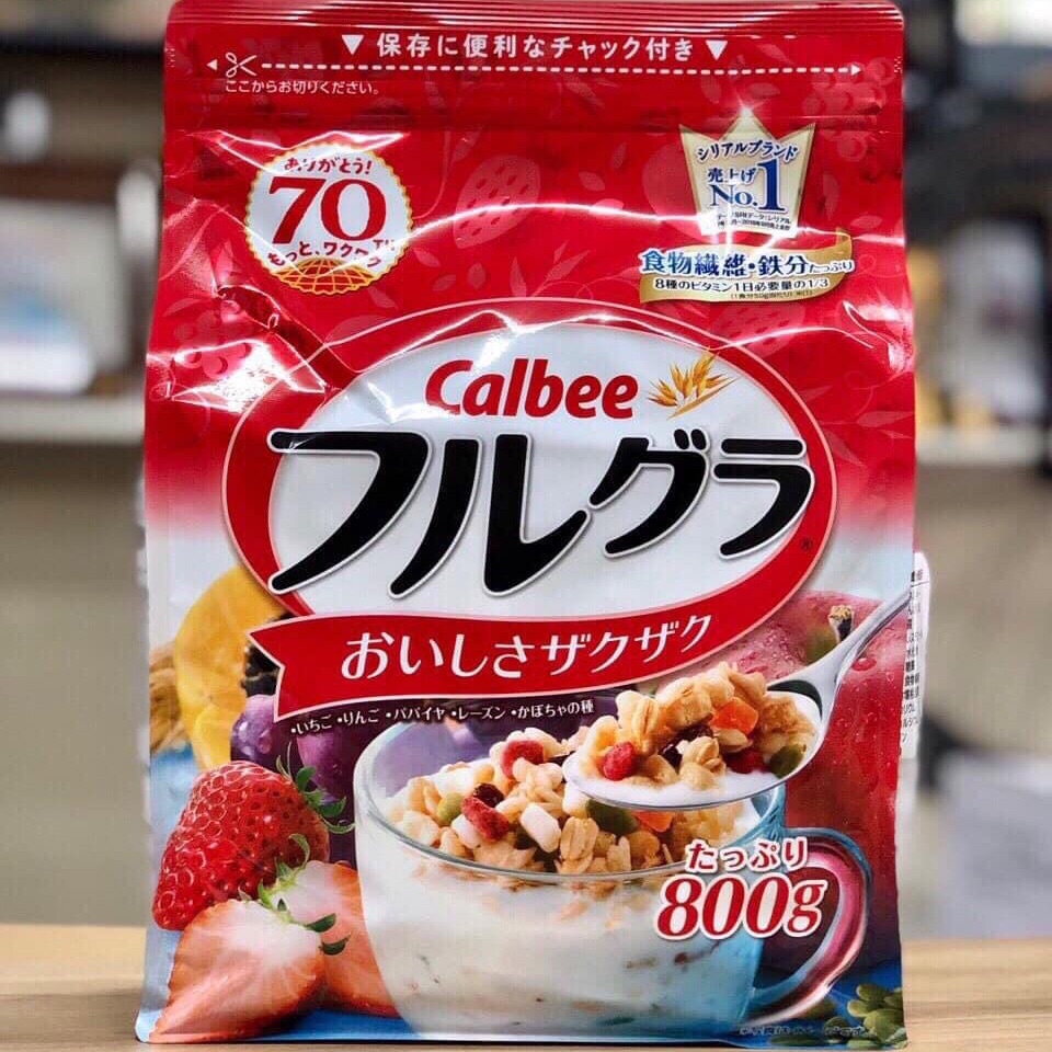 NGŨ CỐC NHẬT CALBEE  - HÀNG NỘI ĐỊA NHẬT