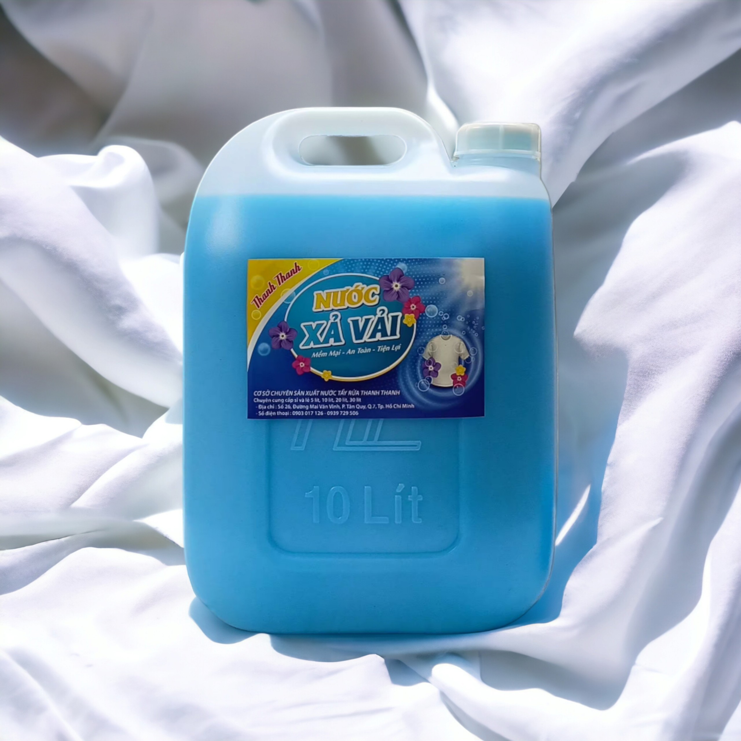 Nước xả vải can 10 lít mềm vải