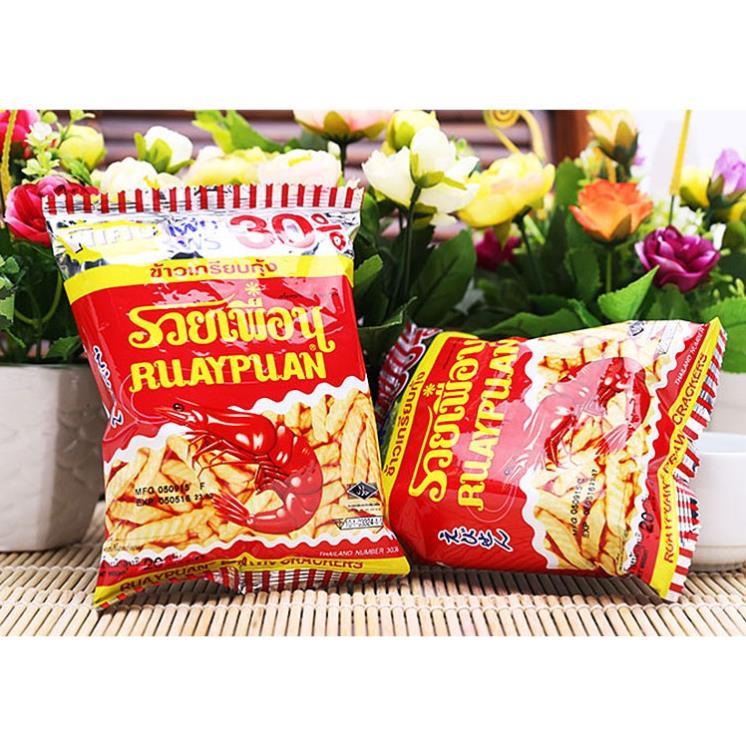 Snack Tôm Ruay Puan (20g) Thái Lan