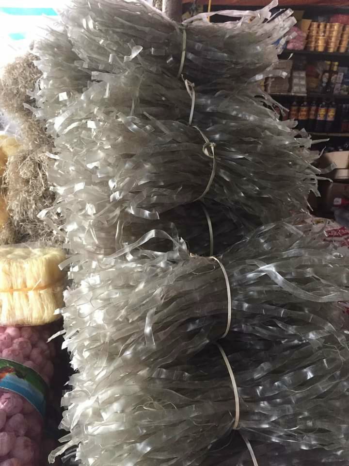 Miến dong giềng thái tay sợi to