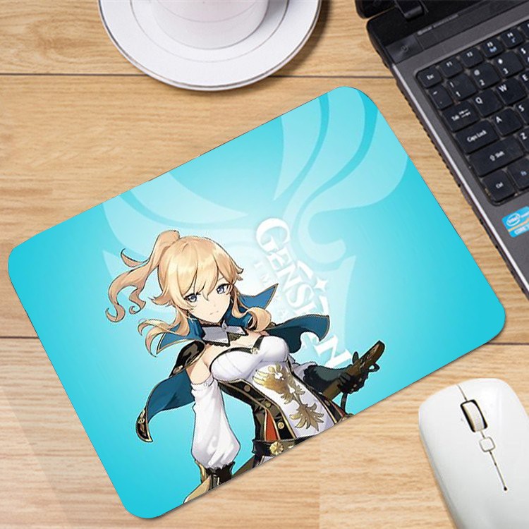 Miếng di chuột IN HÌNH Genshin Impact các nhân vật nguyên tố game chibi miếng kê chuột miếng lót chuột tiện lợi