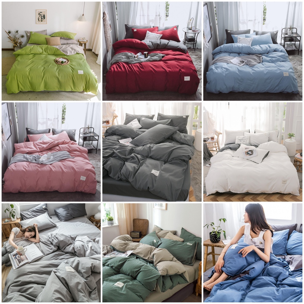 Bộ chăn ga gối cotton tici drap giường đẹp 1m2 1m6 1m8 , Bộ ga giường cotton đủ size miễn phí bo chun - Otama Bedding