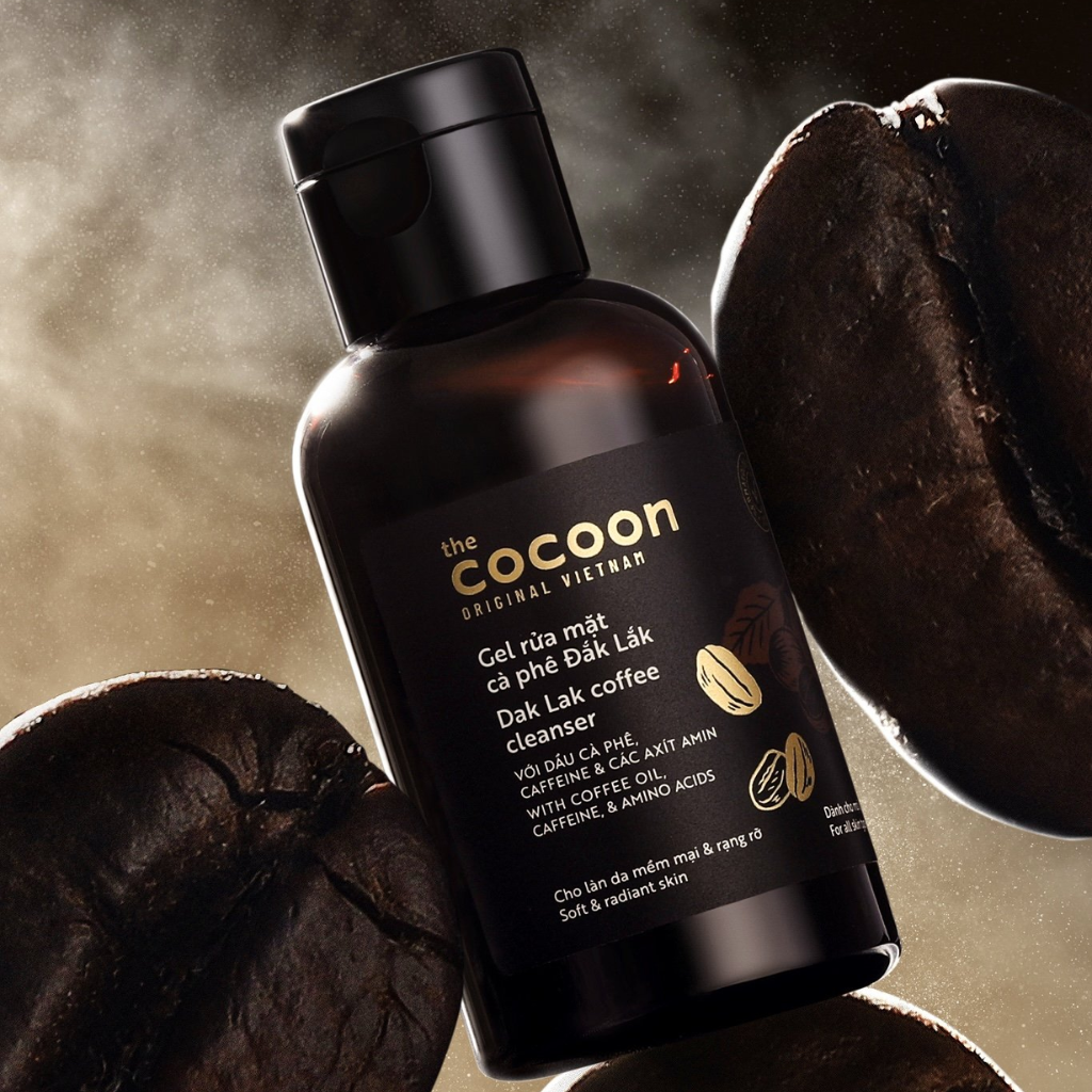 Gel Rửa Mặt Cà Phê Đăk Lăk Cocoon 140ml