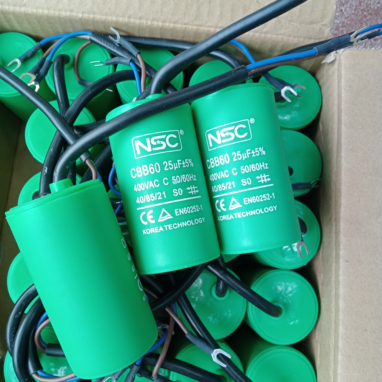 Tụ điện NSC - CBB60 (Hàn Quốc)