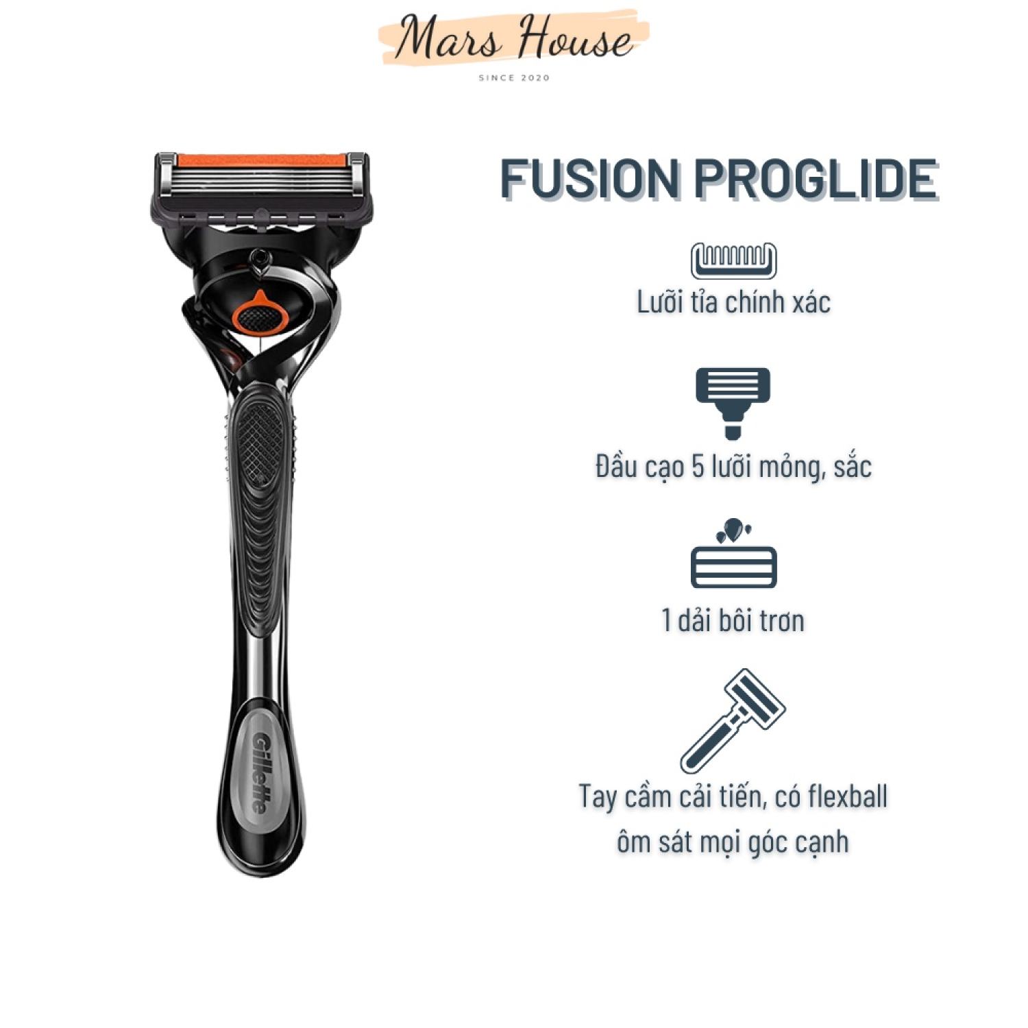 Dao cạo râu 5 lưỡi Gillette Fusion