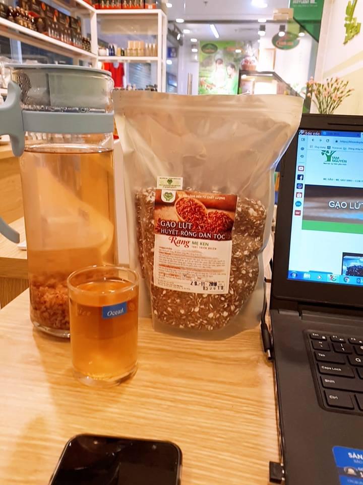 GẠO LỨT HUYẾT RỒNG DÂN TỘC RANG MẸ KEN 500GR