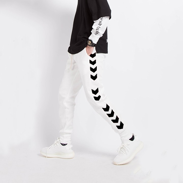 Quần Nỉ Nam in 4 xọc, Quần Jogger Nam, Quần Nỉ Thể Thao Nam S0