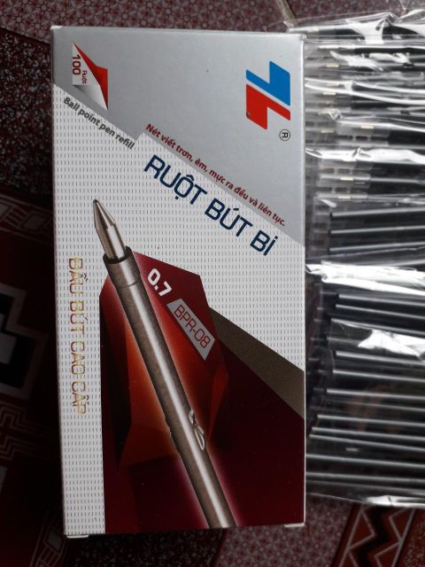 10 Ruột Bút Bi 0.5 Hoặc 0.7Mm