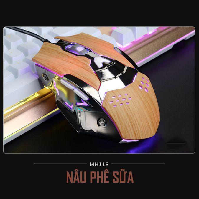 Chuột máy tính - Mouse game thủ Detek M118