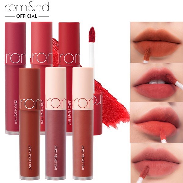 [Có Màu Mới 22,23,24,25] Son Kem Lì Romand Zero Velvet Tint