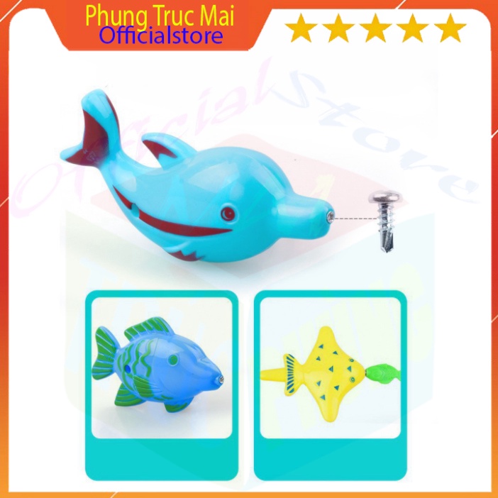 Đồ chơi câu cá nhựa nam châm cho bé cá