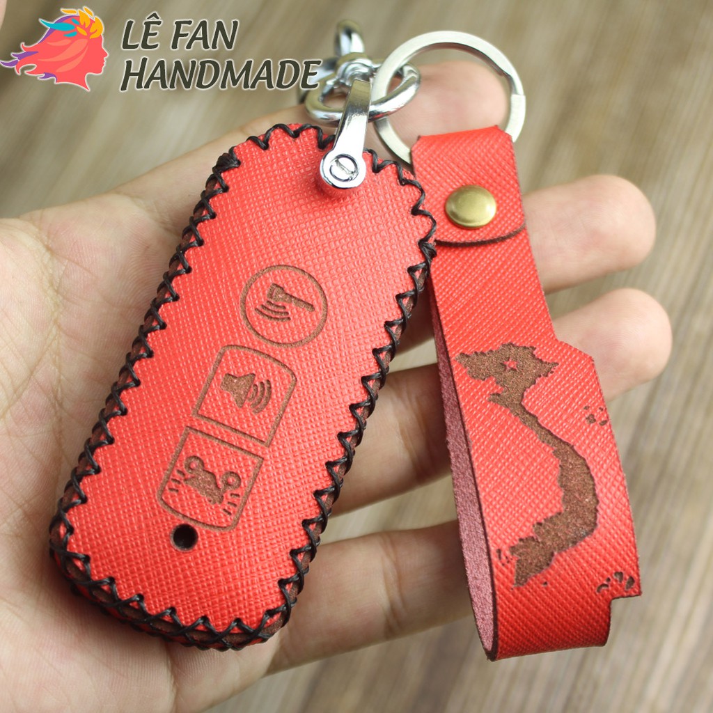 Bọc da chìa khoá smartkey xe SH, SH Mode, PCX, Cub, Adv