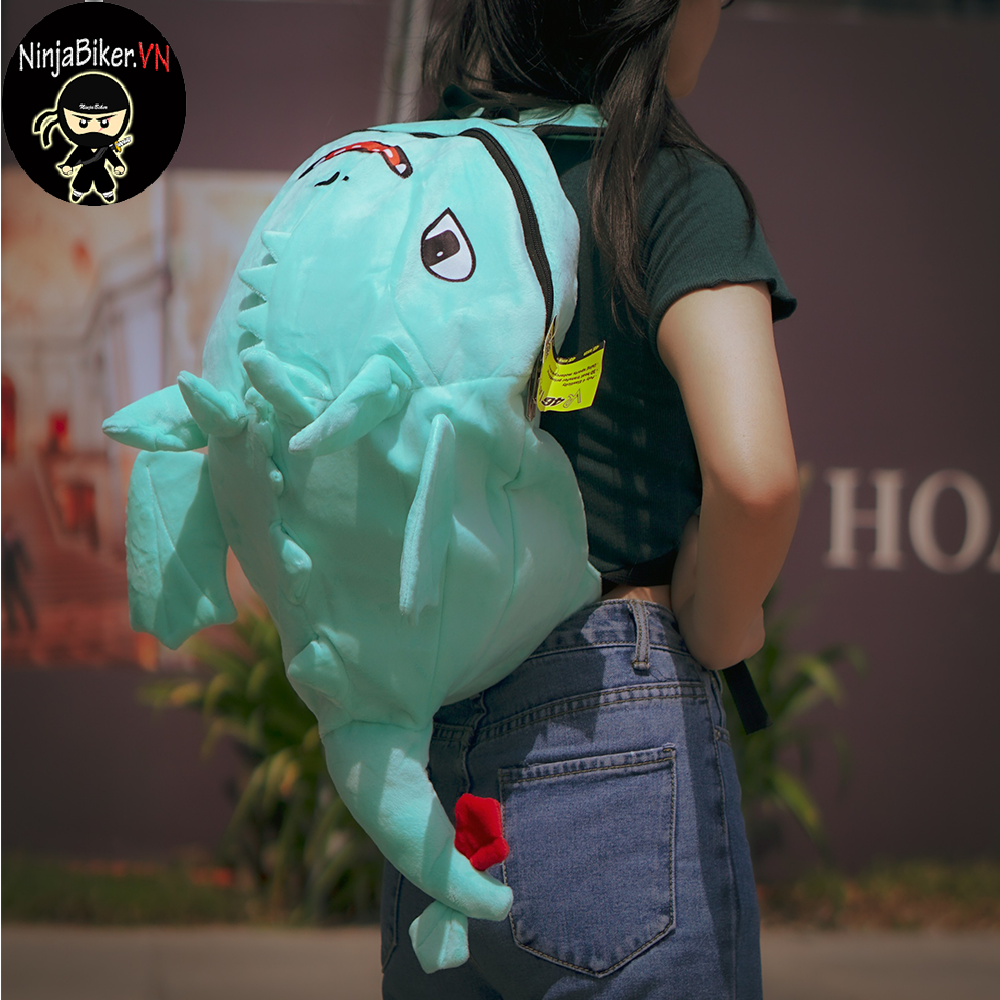 Balo Rồng Vải Nhung Dễ Thương Siêu Cute Cỡ Trung Đựng Nón Bảo HiểmSách Vở Đồ Dùnglaptop - NHIỀU MÀU